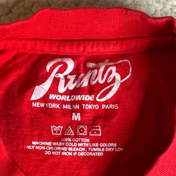 Runts Red Graphic T-Shirt - Picture 2 of 6